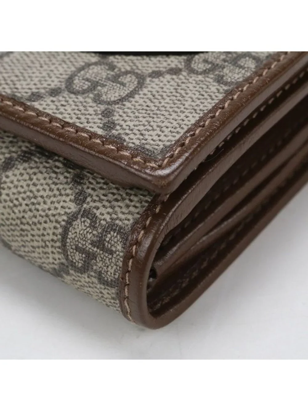 Gucci Compact Wallet Horsebit Bifold GG Supreme